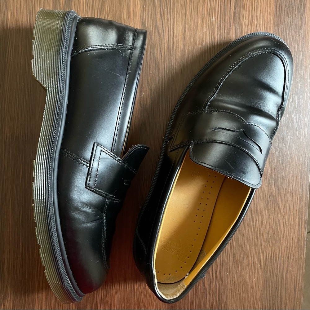SOLD. Dr martens penny loafers